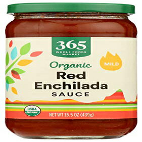 365 by Whole Foods MarketA\[XbhG`[_I[KjbNA15.5IX 365 by Whole Foods Market, Sauce Red Enchilada Organic, 15.5 Ounce