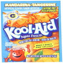 クールエイドフレーバードリンクミックス、無糖アグアスフレスカマンダリナタンジェリン、0.16オンスパケット（48個パック） Kool-Aid Flavored Drink Mix, Unsweetened Aguas Frescas Mandarina-Tangerine, 0.16 Ounce Packets (Pack of 48)