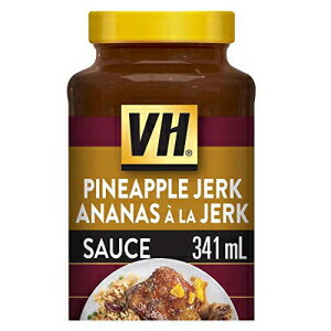VH pCibv W[N \[XA341 mL/11.5 IXArA{Ji_A} VH Pineapple Jerk Sauce, 341mL/11.5oz, Jar, {Imported from Canada}