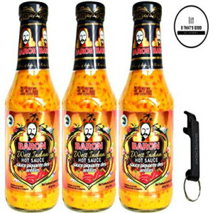 o EGXgCfBA zbg\[X (397ml) (3{) Baron West Indian Hot Sauce (397ml) (Pack of 3)