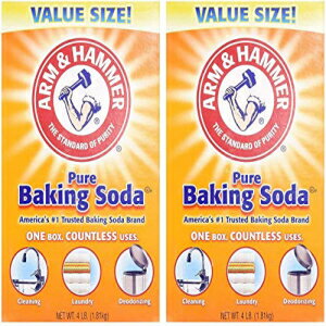 アーム＆ハンマー 4 ポンド重曹、2 個セット Arm & Hammer 4 lb. Baking Soda, Set of 2