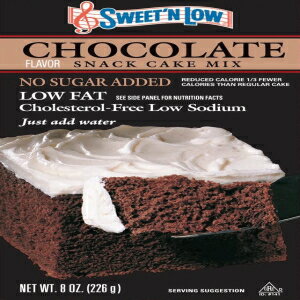 スイートンローチョコレートケーキミックス Sweet 'N Low Chocolate Cake Mix