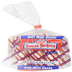 ボブズ スウィート ストライプス ソフト ペパーミント キャンディー (2 個パック) Bob's Sweet Stripes Soft Peppermint Candy (Pack of 2)