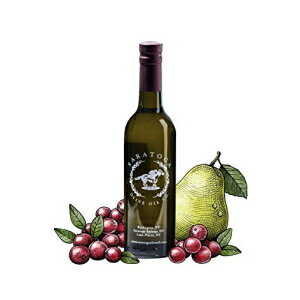 サラトガ オリーブ オイル カンパニー クランベリー ペア ホワイト バルサミコ ビネガー 375ml (12.7オンス) Saratoga Olive Oil Company Cranberry Pear White Balsamic Vinegar 375ml (12.7oz)