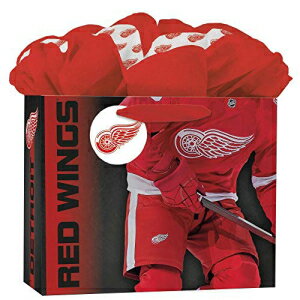 ターナーライセンススポーツデトロイトレッドウィングスミディアムゴーゴーギフトバッグ（8932031） Turner Licensing Sport Detroit Red Wings Medium Gogo Gift Bag (8932031)