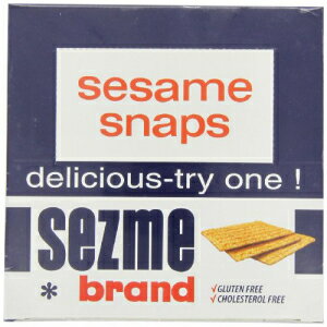 楽天GlomarketSezme セサミスナップ、40グラム、（24個パック） Sezme Sesame Snaps, 40-gram, （Pack of 24）