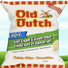 オールド ダッチ サワー クリーム グリーン オニオン 40 パック (1 パックあたり 40 g / 1.4 オンス) Old Dutch 40pk Sour Cream Green Onion (40g / 1.4oz per pack)