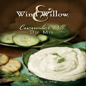 Wind & Willow キュウリディップ、0.84 オンス箱 (4 個パック) Wind & Willow Cucumber Dill Dip, .84-..