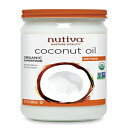 ヌティバ精製ココナッツオイル、23オンス Nutiva Refined Coconut Oil, 23 Ounce