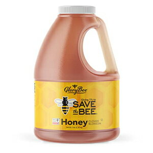 GloryBee, sAN[o[uhnj[A100% čO[h A n`~cA5 |h GloryBee, Pure Clover Blend Honey, 100% US Grade A Honey, 5lb