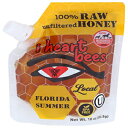 i heart bees Florida Summer Blend Raw and Unprocessed Honey, 10 oz