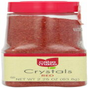 Cake Mate レッド クリスタル デコレーション、2.25 オンス Cake Mate Red Crystal Decors, 2.25 oz