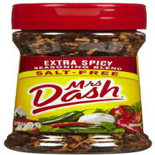 Mrs. Dash Extra-Spicy Seasoning Blend, Salt-Free, 2.5-Ounce Shaker (Pack of 6)