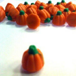 Brach's [N[ pvL 6 pbN {̖Igp (6 ` 11 IX obO) Brach's Mellowcreme Pumpkins 6 Pack Made with Real Honey (6-11oz Bags)