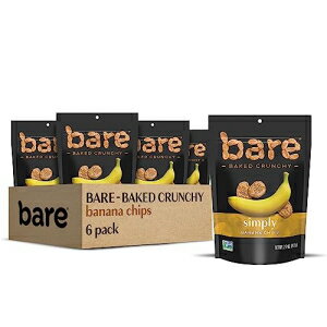 Bare Baked Crunchy, Simply Banana, 2.7 Ounce (Pack of 6)