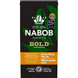 NABOB ܡ ե륷ƥ  饦 ҡ1800g 3.97 ݥ 6 ѥå {ʥ͢} NABOB Bold Full City Dark Ground Coffee, 1800g 3.97 Pounds 6 pack {Imported from Canada}