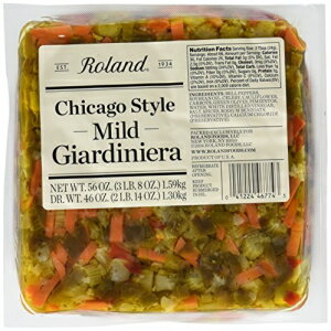 楽天GlomarketRoland Foods シカゴスタイル マイルド ジャルディニエラ、56 オンス Roland Foods Chicago Style Mild Giardiniera, 56 Ounce