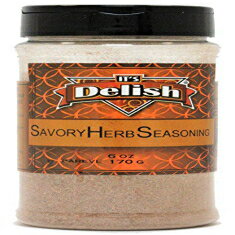 It's Delish のセイボリー ハーブ シーズニング、6 オンス 中瓶 Savory Herb Seasoning by It's Delish, 6 Oz. Medium Jar