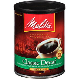 メリタ クラシック デカフェ ミディアム ロースト コーヒー、10.5 オンス Melitta Classic Decaf Medium Roast Coffee, 10.5 ounce