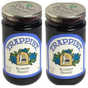 トラピスト マーマレード プリザーブ 12 オンス 2 パック (ブルーベリー) Trappist Marmalade Preserves 12 Ounce Pack Of 2 (Blueberry)