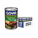 Goya Foods Refried Black Beans（Frijoles Negros Volteados）、16オンス（12パック） Goya Foods Refried Black Beans (Frijoles Negros Volteados), 16-Ounce (Pack of 12)