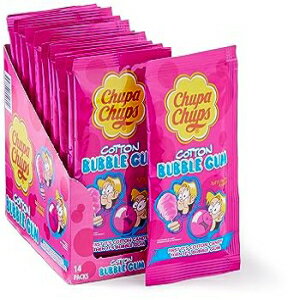 ガム チュッパチャプス コットンバブルガム トゥッティフルッティ 1erパック (1 x 154 g) Chupa Chups Cotton Bubble Gum Tutti Frutti, 1er Pack (1 x 154 g)