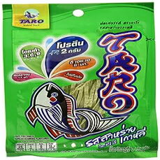 タイ太郎フィッシュスナック韓国海藻フレーバー7.5g（12パック） Foodkoncept Thai Taro Fish Snacks Korean Seaweed Flavor 7.5g (Pack of 12)