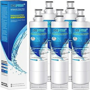 ICEPURE 4396508 ¢ѿե륿 Whirlpool EDR5RXD1EveryDrop ե륿 5PUR W10186668NLC240V43965104396508P4392857RWF0500A 5 ѥå ICEPURE 4396508 Refrigerator Water Filter Replacement for Whirlpool EDR5RXD1,