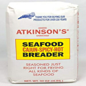 アトキンソンズ シーフード ブレッダー ケイジャン スパイシー ホット 2 ポンド Atkinson 039 s Seafood Breader Cajun-Spicy-Hot 2 Lbs.