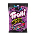 Trolli Sour Brite Crawlers グミ ワーム ベリー ベリー 7.2 オンス ペグ バッグ (8 個パック) サワー グミ ワーム Trolli Sour Brite Crawlers Gummy Worms Very Berry, 7.2 Ounce Peg Bag (Pack of 8) Sour Gummy Worms