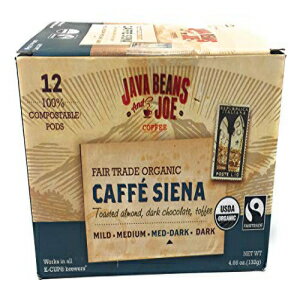 ジャワビーンズ&ジョーコーヒー オーガニックフェアトレードカフェ シエナ ミディアムダーク Java Beans & Joe Coffee ORGANIC FAIRTRADE CAFFEE SIENNA MEDIUM DARK