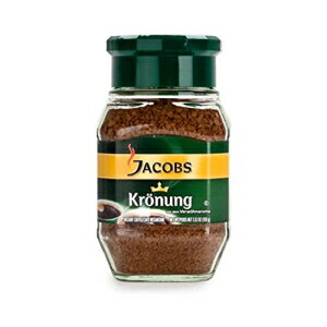 Jacobs Kronung インスタント コーヒー 200 グラム / 7.05 オンス (2 個パック) Jacobs Kronung Instant Coffee 200 Gram / 7.05 Ounce (Pack of 2)