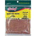 Sadaf Mustard Seeds 4oz - Mustard Seeds for Cooking or Pickling Whole - Kosher and Halal - 4 oz Resealable bag