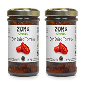 Khayyan Zona Organic Spanish Sun Dried Tomatoes, 6.7 oz (Pack of 2)