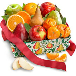 Yt[cMtgoXPbg A Gift Inside Fresh from the Farm Fruit Gift Basket