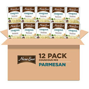 ニアイースト クスクスミックス、パルメザンチーズ、5.9オンスボックス（12パック） Near East Couscous Mix, Parmesan Cheese, 5.9oz Boxes (12 Pack)