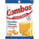 COMBOS チェダーチーズ クラッカー ベイクド スナック 6.3 オンス バッグ (12 個パック) COMBOS Cheddar Cheese Cracker Baked Snacks 6.3-Ounce Bag (Pack of 12)
