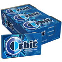 ORBIT Gum yp[~g VK[t[ `[CK 14  (12 pbN) ORBIT Gum Peppermint Sugarfree Chewing Gum, 14 Pieces (Pack of 12)