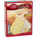 15.25 Ounce (Pack of 1), Lemon, Betty Crocker Delights Super Moist Lemon Cake Mix, 15.25 oz.