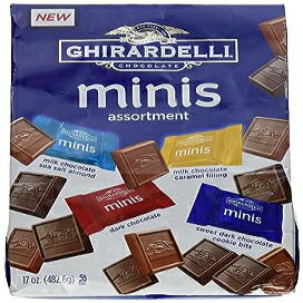 ギラデリ チョコレート ミニ アソートメント 17 オンス バッグ Ghirardelli Chocolate Minis Assortment 17 Ounce Bag