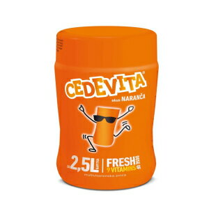 Cedevita (ZfB[^ IWhN~bNX 2.5L 1{) Cedevita (Cedevita Orange drink mix Makes 2.5L, 1)