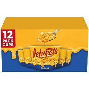 Velveeta オリジナル イージーマックシェル＆チーズ (電子レンジ対応 12 カップ) Velveeta Original Easy Mac Shells and Cheese (12 Microwaveable Cups)