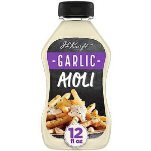 Ntg } K[bN ACI (12 IX {g) (pbP[W͈قȂꍇ܂) Kraft Mayo Garlic Aioli (12 oz Bottle) (Pack may vary)