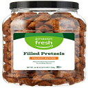 (2SET) Amazon Fresh - ピーナッツバター入りプレッツェル 44 オンス Amazon Fresh - Peanut Butter Filled Pretzels 44 oz