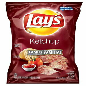 8.99 オンス (2 個パック) ケチャップ レイズ ポテトチップス ケチャップ ラージ ファミリー サイズ - 2 パック カナダから輸入 8.99 Ounce (Pack of 2), Ketchup, Lays Potato Chips, Ketchup, Large Family size - 2 Pack Im