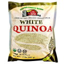 プレミアム100％USDAオーガニック全粒穀物2ポンド（ホワイトキノア） Grand Earth Barn Premium 100% USDA Organic Whole Grain 2 lbs (White Quinoa)