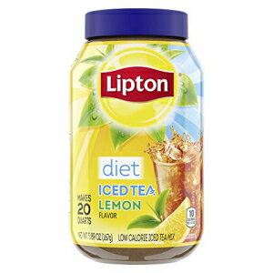 リプトン おいしい飲み物ダイエットのためのアイスティー レモン無糖紅茶ブレンド 5.9オンス Lipton Iced Tea for a Delicious Beverage Diet Lemon Sugar-free Black Tea Blend, 5.9 Oz