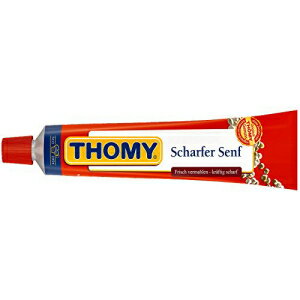 トーミー シャーファー (ホット) チューブ入りマスタード (100ml) Thomy Scharfer ( Hot ) Mustard in Tube ( 100ml )