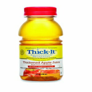 Thick-It Aquacare H2O 蜂蜜濃度事前濃縮リンゴジュース、8 オンス (24 個パック) Thick-It Aquacare H2O Honey Consistency Pre-thickened Apple Juice, 8 Ounce (Pack of 24)