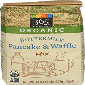 365エブリデイバリュー、オーガニックバターミルクパンケーキ＆ワッフルミックス、2ポンド 365 Everyday Value, Organic Buttermilk Pancake & Waffle Mix, 2 lb
